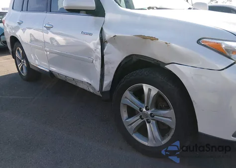 2012 Toyota Highlander Limited V6 from USA, damaged, VIN 5TDYK3EH0CS059581